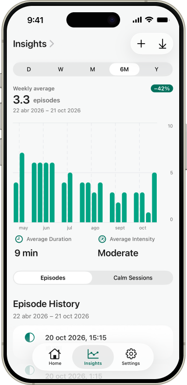 Fledin app on iPhone